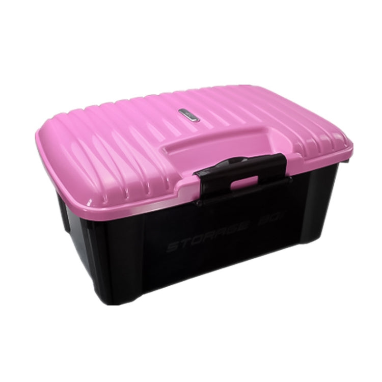 3R-2001 Car / Household Storage Box Sealed Box, Capacity: 30L (Pink) - In Car by 3R | Online Shopping UK | buy2fix