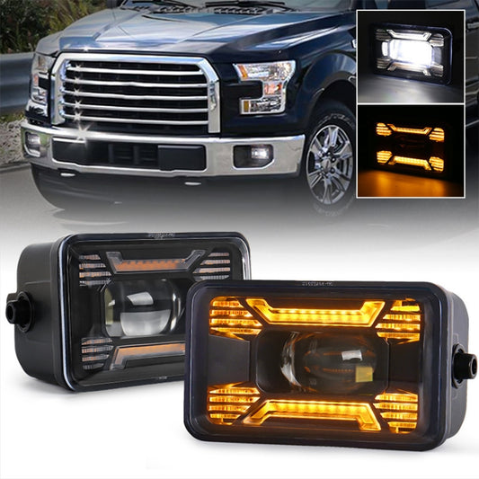 1 Pair Car Special Modified Front Fog Lamp for US Version Ford F150 2015-2016 - In Car by buy2fix | Online Shopping UK | buy2fix