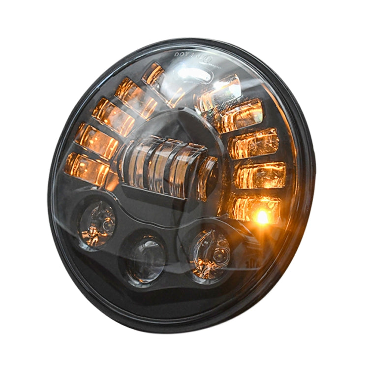 7 inch Car Matrix Gradient LED Headlight Lamps for Jeep Wrangler - In Car by buy2fix | Online Shopping UK | buy2fix