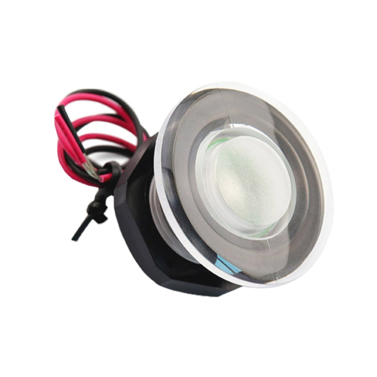 RV / Yacht Walkway Light LED Round Light DC12V (White Light) - In Car by buy2fix | Online Shopping UK | buy2fix