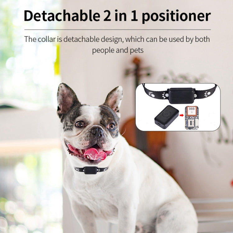 P03 Waterproof Pet GPS Tracker GPS+AGPS+WiFi+LBS Locator - Home & Garden by buy2fix | Online Shopping UK | buy2fix