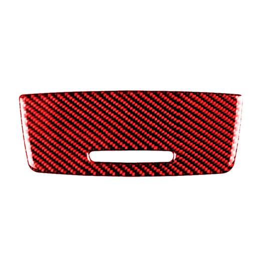 For BMW 3 Series E90 Carbon Fiber Car Ashtray Panel Decorative Sticker (Red) - In Car by buy2fix | Online Shopping UK | buy2fix