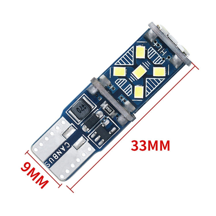 4pcs T10 DC12V /  2.52W / 0.21A / 900LM Car Clearance Light with Decoding - In Car by buy2fix | Online Shopping UK | buy2fix