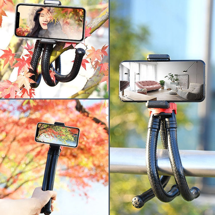 MZ305 Mini Octopus Flexible Tripod Holder with Ball Head for SLR Cameras, GoPro HERO10 Black / HERO9 Black / HERO8 Black /7 /6 /5 /5 Session /4 Session /4 /3+ /3 /2 /1, DJI Osmo Action, Xiaoyi and Other Action Cameras, Cellphone, Size:30cmx5cm - DJI & GoPro Accessories by buy2fix | Online Shopping UK | buy2fix