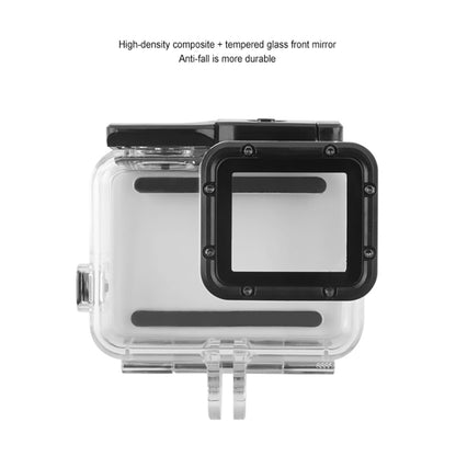 GP452 Waterproof Case + Touch Back Cover for GoPro HERO7 White / Silver - DJI & GoPro Accessories by buy2fix | Online Shopping UK | buy2fix