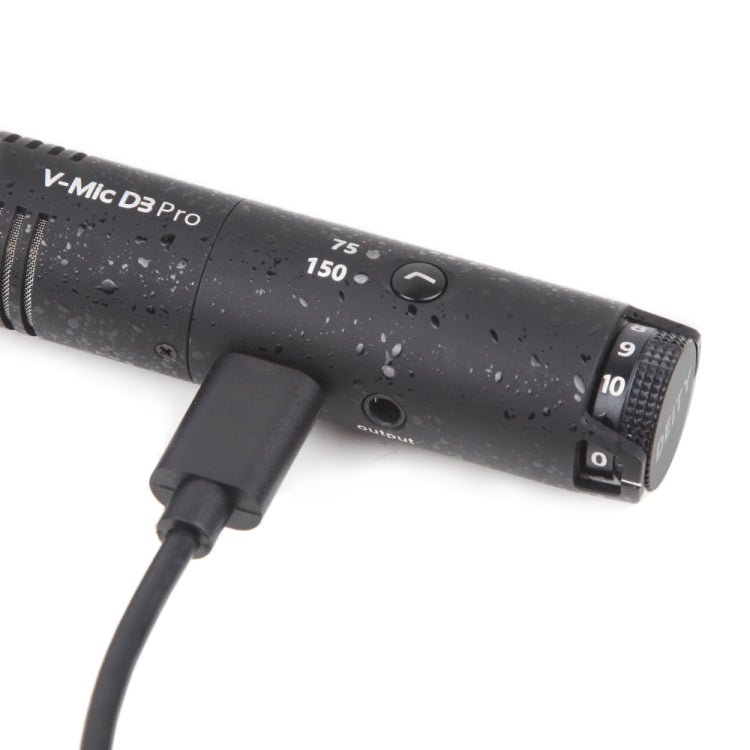 Deity V-Mic D3 Pro Directional Condenser Shotgun Microphone with Shock Mount (Black) - Camera Microphone by Aputure | Online Shopping UK | buy2fix