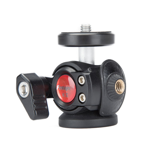 Fotopro KII K2 Ball Head Tripod Mount with 1/4 Expansion Hole (Black) - Tripod Heads by Fotopro | Online Shopping UK | buy2fix