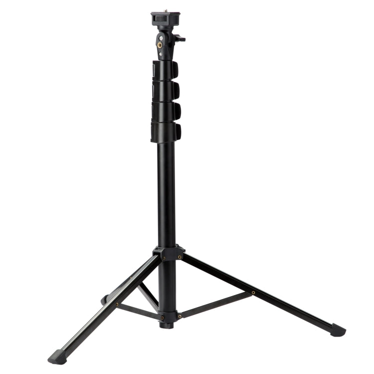 Fotopro TL-960 Foldable 5 Sections 1.56m Height Tripod Mount Holder for Vlogging Video Light  Live Broadcast Kits (Black) - Tripods by Fotopro | Online Shopping UK | buy2fix