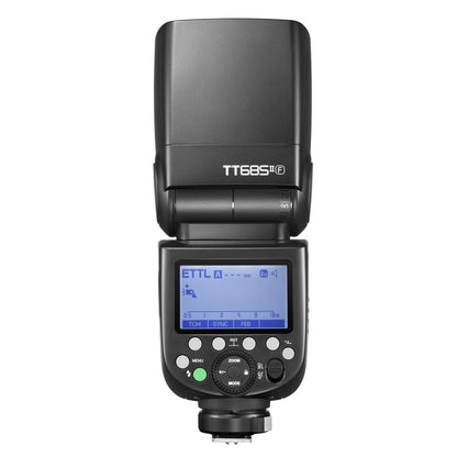 Godox TT685II-F 2.4GHz Wireless TTL HSS 1/8000s Flash Speedlite for FUJIFILM (Black) - Camera Accessories by Godox | Online Shopping UK | buy2fix