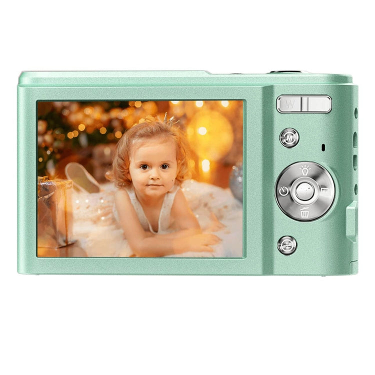 DC311 2.4 inch 36MP 16X Zoom 2.7K Full HD Digital Camera Children Card Camera, UK Plug (Green) - Consumer Electronics by buy2fix | Online Shopping UK | buy2fix