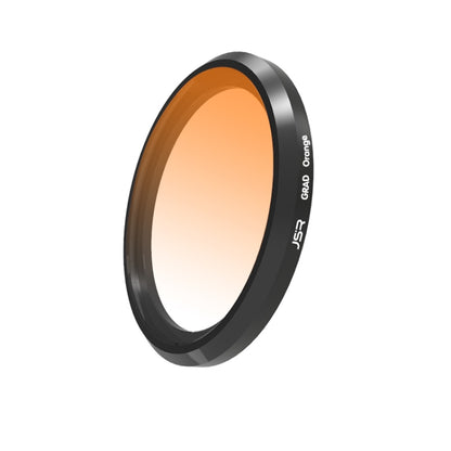 JSR Gradient Colored Lens Filter for Panasonic LUMIX LX10(Gradient Orange) - Camera Accessories by JSR | Online Shopping UK | buy2fix
