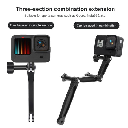 Joint Aluminum Extension Arm Grip Extenter for GoPro Hero11 Black / HERO10 Black / HERO9 Black /HERO8 / HERO7 /6 /5 /5 Session /4 Session /4 /3+ /3 /2 /1, Insta360 ONE R, DJI Osmo Action and Other Action Cameras, Length: 6.8cm - DJI & GoPro Accessories by buy2fix | Online Shopping UK | buy2fix