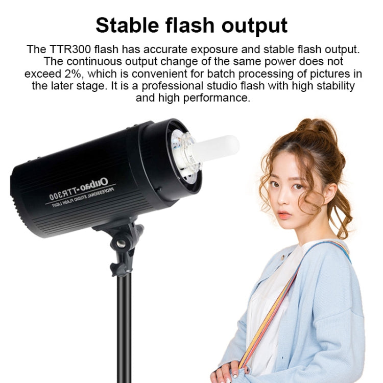 TRIOPO Oubao TTR300W 60x90cm Studio Softbox + 2.8m Tripod Mount + 3x E27 150W Light Bulb Photography Lighting Set - Camera Accessories by TRIOPO | Online Shopping UK | buy2fix