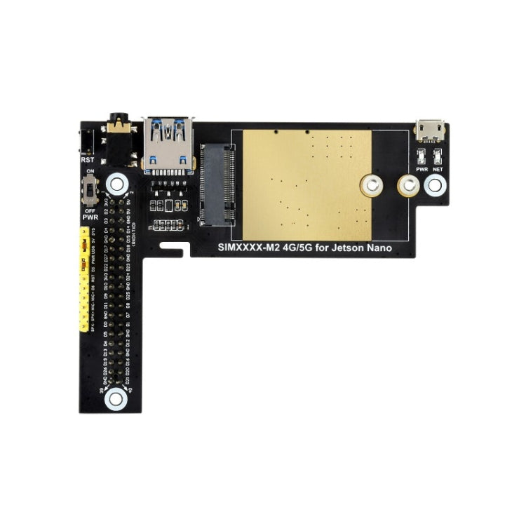 Waveshare SIM8202G-M2 5G Snapdragon X55 Multi Mode Multi Band 5G/4G/3G Module Expand Board for Jetson Nano, US Plug - Modules Expansions Accessories by WAVESHARE | Online Shopping UK | buy2fix