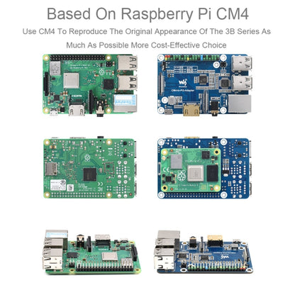 Raspberry Pi CM4 To 3B Adapter for Raspberry Pi 3 Model B/B+ - Modules Expansions Accessories by WAVESHARE | Online Shopping UK | buy2fix