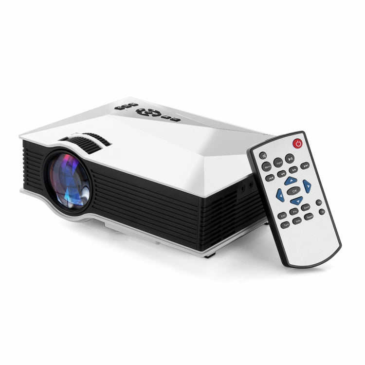 UC68+ 40ANSI 1024 x 600P Home Theater Multimedia HD LED Projector,  Support USB/SD/HDMI/VGA/IR - LED Projector by buy2fix | Online Shopping UK | buy2fix