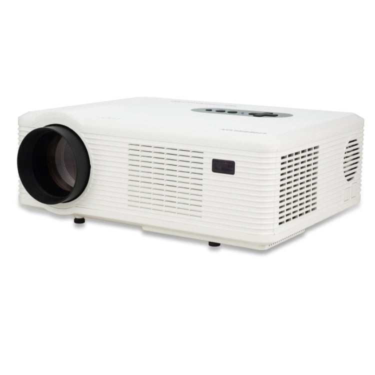 CL720 3000LM 1280x800 Home Theater LED Projector with Remote Controller, Support HDMI, VGA, YPbPr, Video, Audio, TV, USB Interfaces(White) - LED Projector by buy2fix | Online Shopping UK | buy2fix