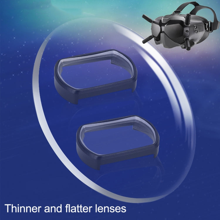 RCSTQ 2 PCS 550 Degree Myopia Glasses Lens Vision Correction Aspherical Lens for DJI FPV Goggles V2 - Lens Accessories by RCSTQ | Online Shopping UK | buy2fix