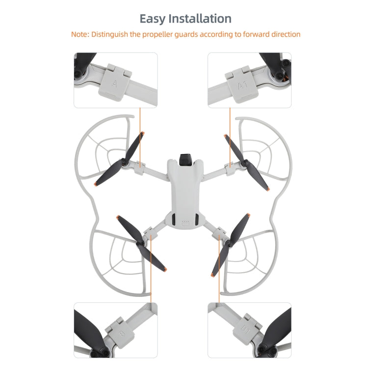 For DJI Mini 3 Sunnylife Drone Propeller Protective Guard Anti-collision Ring (Grey) -  by Sunnylife | Online Shopping UK | buy2fix