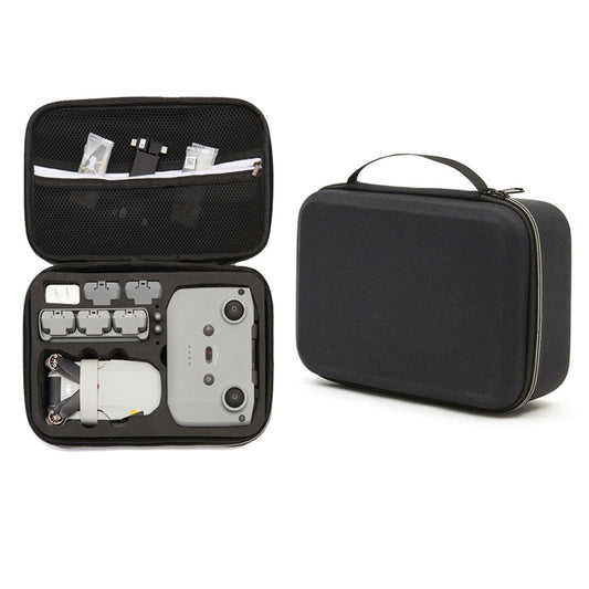 For DJI Mini 2 SE Shockproof Carrying Hard Case Storage Bag, Size: 21.5 x 29.5 x 10cm (Black Black) - Carry Cases & Bags by buy2fix | Online Shopping UK | buy2fix