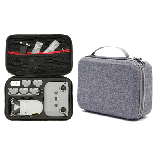 For DJI Mini 2 SE Grey Shockproof Carrying Hard Case Storage Bag, Size: 21.5 x 29.5 x 10cm (Black) - DJI & GoPro Accessories by buy2fix | Online Shopping UK | buy2fix