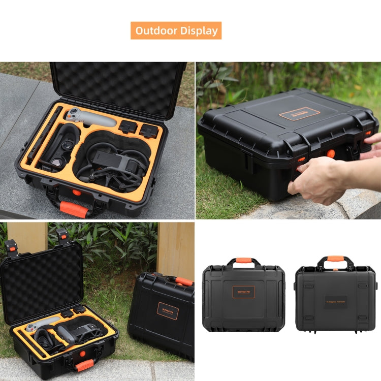 For DJI Avata Sunnylife AQX-6-U Upgraded Waterproof Shockproof Safety Carry Case Storage Bag (Black) -  by Sunnylife | Online Shopping UK | buy2fix