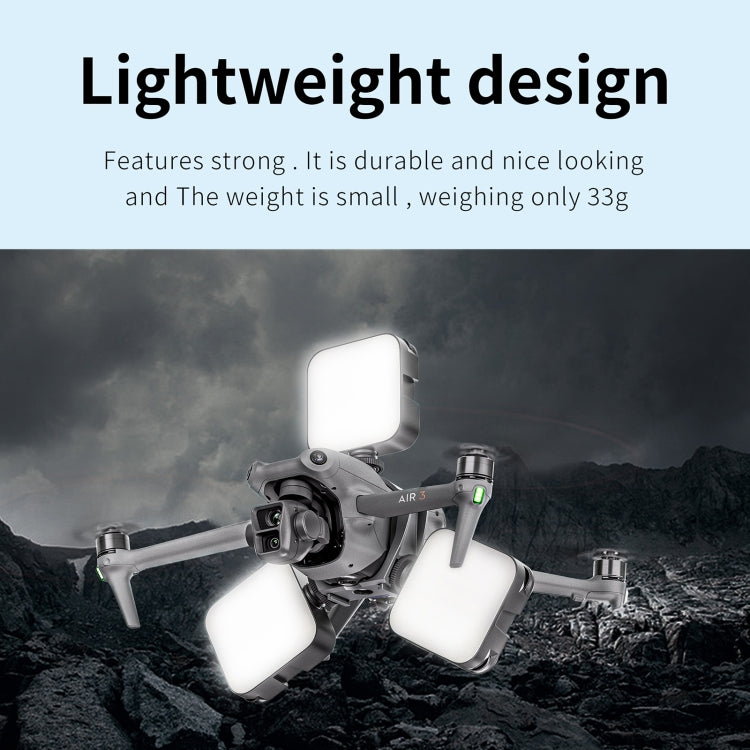 For DJI Air 3 STARTRC Night Navigation Light Speaker Expansion Mount (Grey) - Holder Series by STARTRC | Online Shopping UK | buy2fix