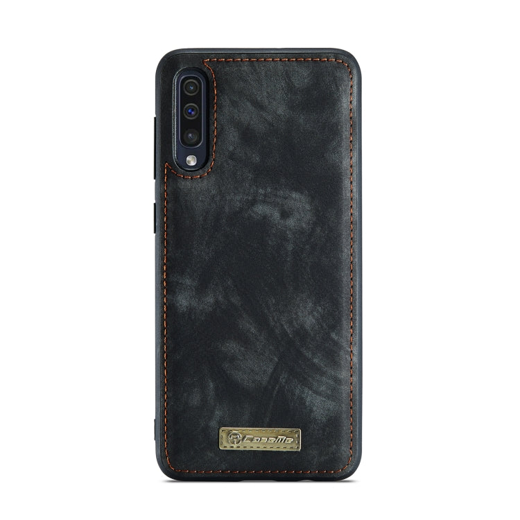 For Samsung Galaxy A70 CaseMe-008 Detachable Multifunctional Flip Leather Phone Case(Black) - Galaxy Phone Cases by CaseMe | Online Shopping UK | buy2fix