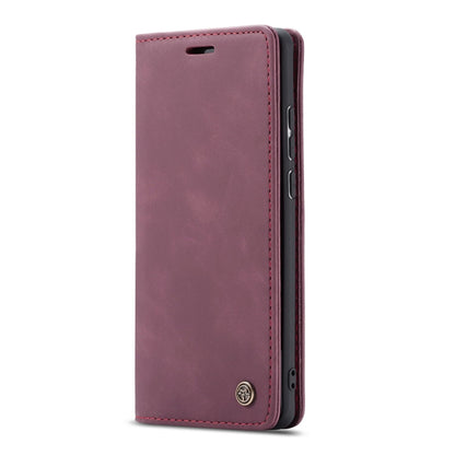 CaseMe-013 Multi-functional Retro Frosted Horizontal Flip Leather Case with Card Slot & Holder & Wallet For Xiaomi Mi 9T Pro / Redmi K20 Pro / Xiaomi Mi 9T / Redmi K20(Wine Red) - Xiaomi Accessories by CaseMe | Online Shopping UK | buy2fix