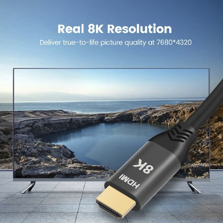 HDMI2.1 8K 120Hz High Dynamic HD Cable, Cable Length:50cm -  by buy2fix | Online Shopping UK | buy2fix