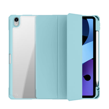 Mutural Pinyue Series PC + TPU Horizontal Flip Leather Case with Holder & Pen Slot & Sleep / Wake-up Function For iPad Air 2022 / 2020 10.9(Sky Blue) - iPad Air (2022) / (2020) 10.9 Cases by Mutural | Online Shopping UK | buy2fix