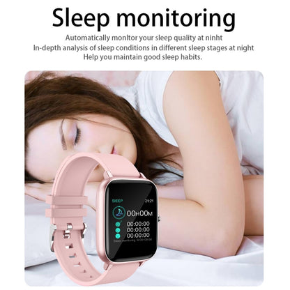 P6 1.54 inch TFT Color Screen IP68 Waterproof Smart Bracket, Support Bluetooth Call / Sleep Monitoring / Heart Rate Monitoring(Black) - Smart Wear by buy2fix | Online Shopping UK | buy2fix