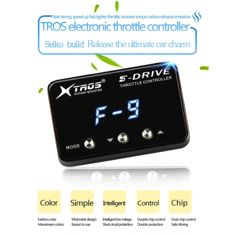 For Audi S7 2012- TROS KS-5Drive Potent Booster Electronic Throttle Controller - In Car by TROS | Online Shopping UK | buy2fix