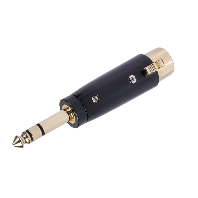 LZ1165G 6.35mm Stereo Male to XRL Female Audio Adapter Microphone Stereo Speaker Connector - Consumer Electronics by buy2fix | Online Shopping UK | buy2fix