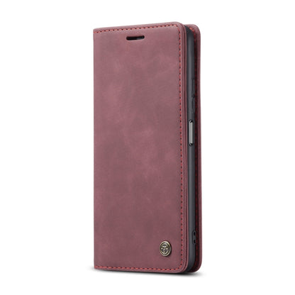 For Xiaomi Redmi Note 10 Pro 4G / Note 10 Pro Max CaseMe 013 Multifunctional Horizontal Flip Leather Case with Holder & Card Slot & Wallet(Wine Red) - Xiaomi Cases by CaseMe | Online Shopping UK | buy2fix