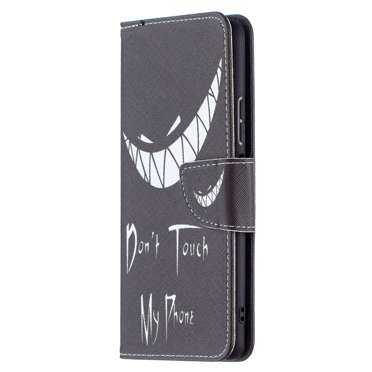 For Xiaomi Redmi Note 10 Pro Colored Drawing Pattern Horizontal Flip Leather Case with Holder & Card Slots & Wallet(Smirk) - Xiaomi Cases by buy2fix | Online Shopping UK | buy2fix