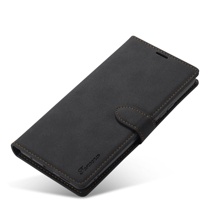 For Xiaomi Redmi Note 10 Pro Forwenw F1 Series Matte Strong Magnetism Horizontal Flip Leather Case with Holder & Card Slots & Wallet & Photo Frame(Black) - Xiaomi Cases by Forwenw | Online Shopping UK | buy2fix