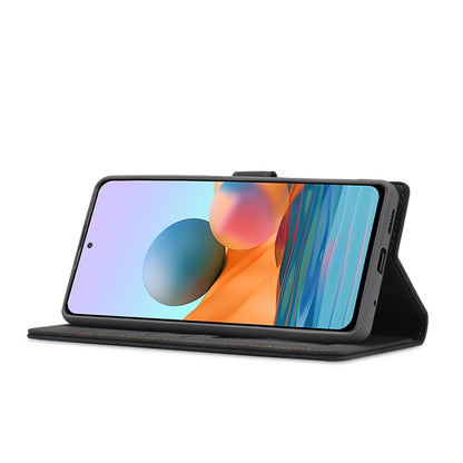 For Xiaomi Redmi Note 10 Pro Forwenw F1 Series Matte Strong Magnetism Horizontal Flip Leather Case with Holder & Card Slots & Wallet & Photo Frame(Black) - Xiaomi Cases by Forwenw | Online Shopping UK | buy2fix