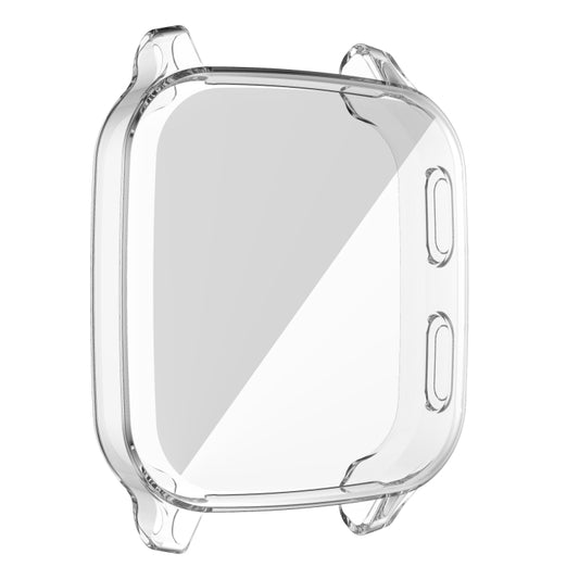 For Garmin Venu Sq Full Coverage TPU Electroplating Protective Case(Transparent) - Smart Wear by buy2fix | Online Shopping UK | buy2fix