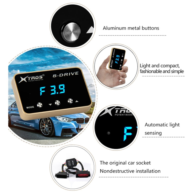 For Nissan Teana 2004-2008 TROS 8-Drive Potent Booster Electronic Throttle Controller Speed Booster - In Car by TROS | Online Shopping UK | buy2fix