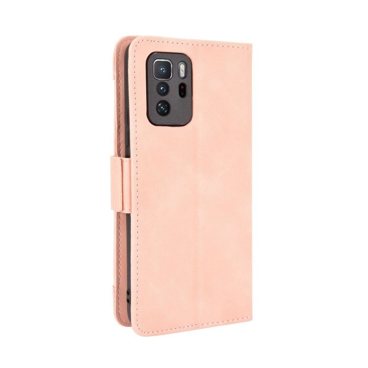 For Xiaomi Redmi Note 10 Pro 5G / Poco X3 GT Skin Feel Calf Pattern Horizontal Flip Leather Case with Holder & Card Slots & Photo Frame(Pink) - Xiaomi Cases by buy2fix | Online Shopping UK | buy2fix