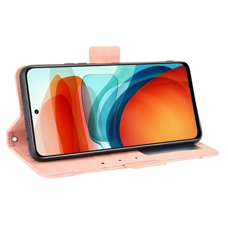 For Xiaomi Redmi Note 10 Pro 5G / Poco X3 GT Skin Feel Calf Pattern Horizontal Flip Leather Case with Holder & Card Slots & Photo Frame(Pink) - Xiaomi Cases by buy2fix | Online Shopping UK | buy2fix