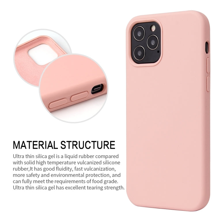 For iPhone 13 mini Solid Color Liquid Silicone Shockproof Protective Case (Matcha Green) - iPhone 13 mini Cases by buy2fix | Online Shopping UK | buy2fix