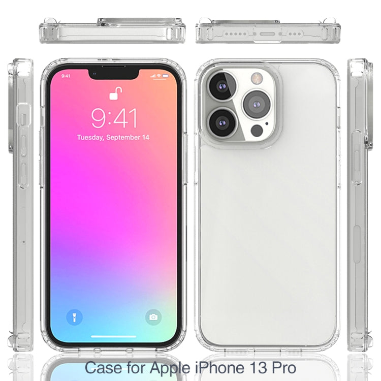 For iPhone 13 Pro Shockproof Scratchproof TPU + Acrylic Protective Case (Pink) - iPhone 13 Pro Cases by buy2fix | Online Shopping UK | buy2fix