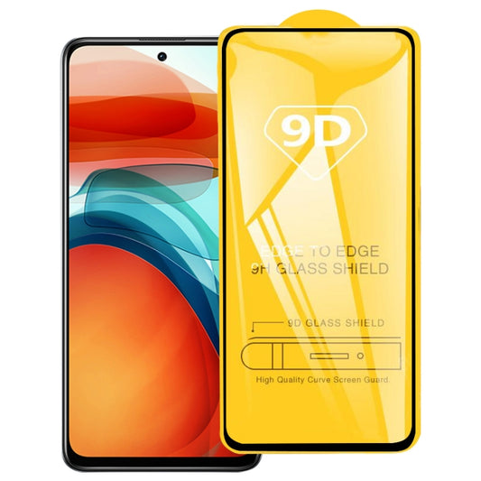 For Xiaomi Poco X3 GT / Poco X3 Pro 9D Full Glue Full Screen Tempered Glass Film - Xiaomi Accessories by buy2fix | Online Shopping UK | buy2fix