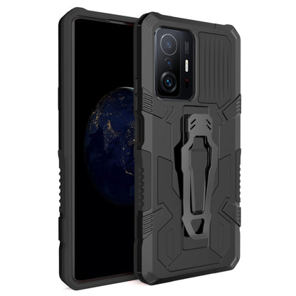 For Xiaomi Mi 11T / 11T Pro Armor Warrior Shockproof PC + TPU Protective Case(Black) - Xiaomi Accessories by buy2fix | Online Shopping UK | buy2fix