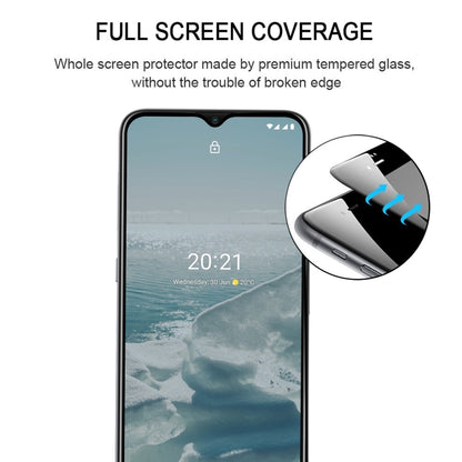 Full Glue Cover Screen Protector Tempered Glass Film For Nokia G20 - Mobile Accessories by buy2fix | Online Shopping UK | buy2fix