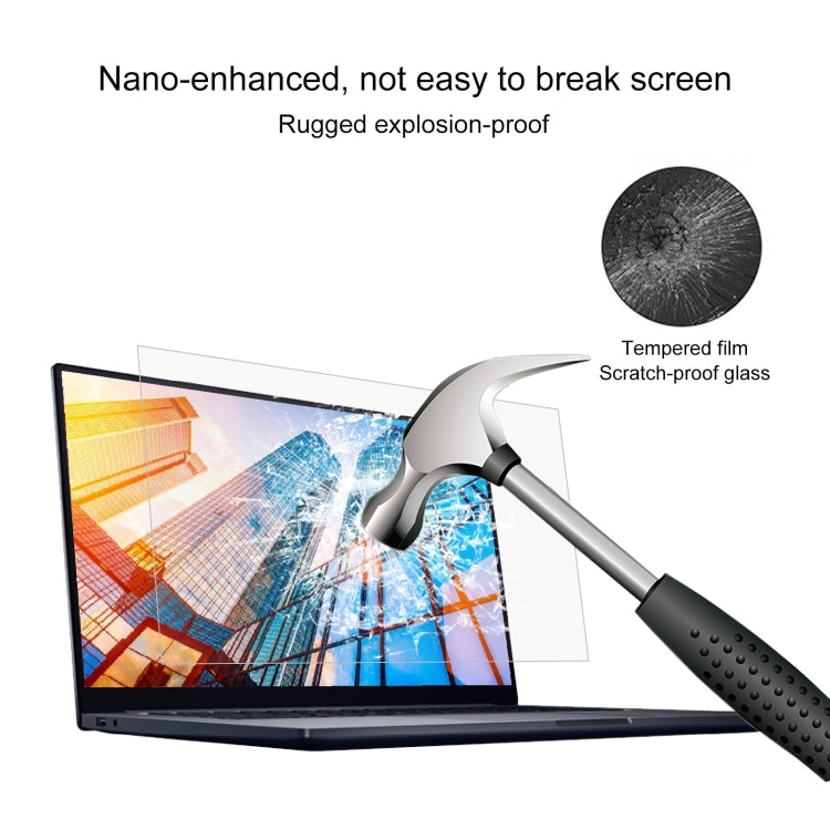 For Dell Studio XPS 16 inch Laptop Screen HD Tempered Glass Protective Film - Computer & Networking by buy2fix | Online Shopping UK | buy2fix