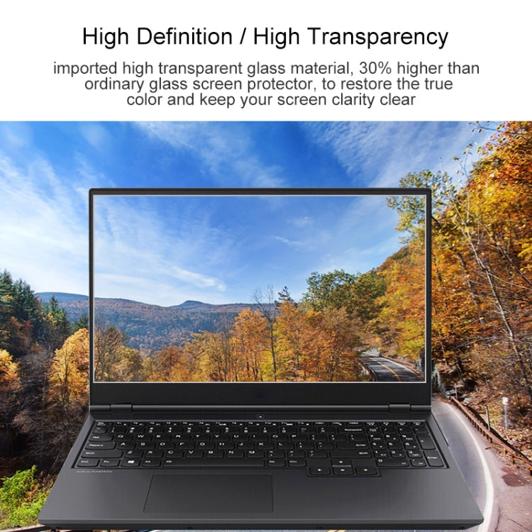 Laptop Screen HD Tempered Glass Protective Film For Lenovo Xiaoxin 15 2021 15.6 inch - Computer & Networking by buy2fix | Online Shopping UK | buy2fix