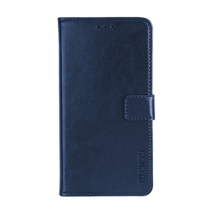 For OPPO A54s idewei Crazy Horse Texture Flip Leather Phone Case(Dark Blue) - OPPO & vivo Accessories by idewei | Online Shopping UK | buy2fix